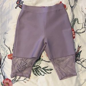 Cardi B// fashion nova Lavender shorts